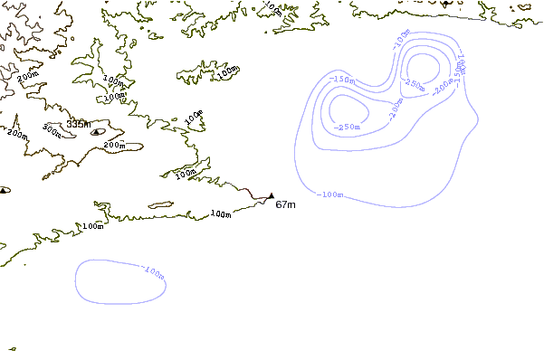 Littoral autour Outer Pool