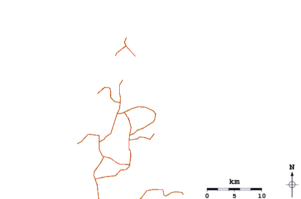 Routes et rivières à proximité Pacifico