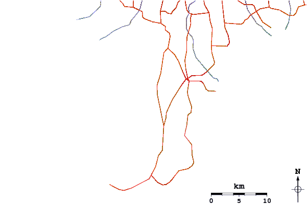 Routes et rivières à proximité Padma