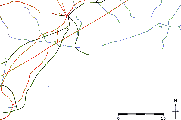 Routes et rivières à proximité Palavas les Flots