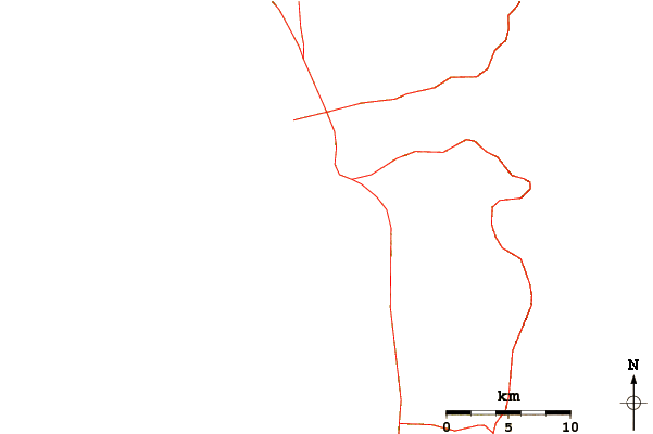 Routes et rivières à proximité Palemano Point