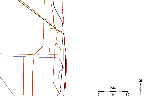 Routes et rivières à proximité Palm Beach Jetties