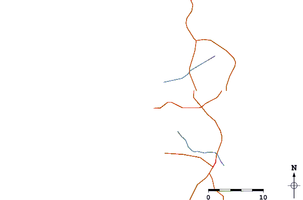 Routes et rivières à proximité Pansea Beach