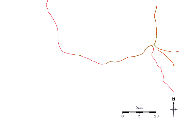 Routes et rivières à proximité Papara Beach