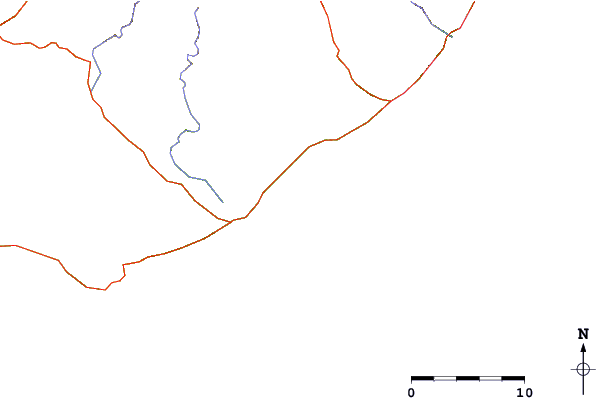 Routes et rivières à proximité Paraiso