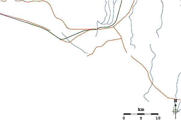 Routes et rivières à proximité Pascuales