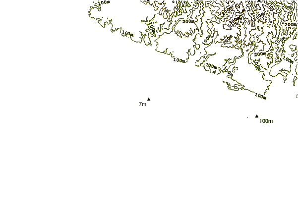 Littoral autour Patea River Mouth