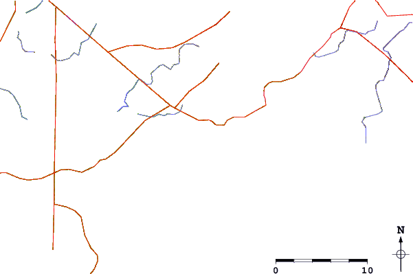 Routes et rivières à proximité Pennington Bay