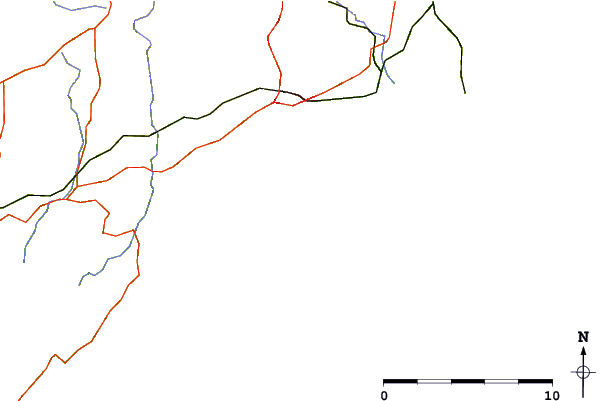 Routes et rivières à proximité Pentewan