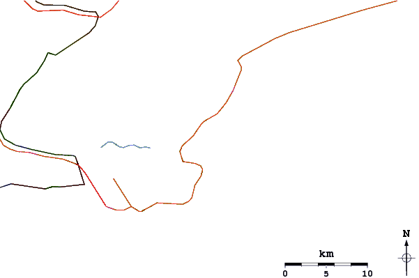 Routes et rivières à proximité Pereque