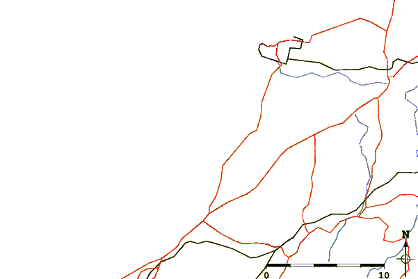 Routes et rivières à proximité Perranporth