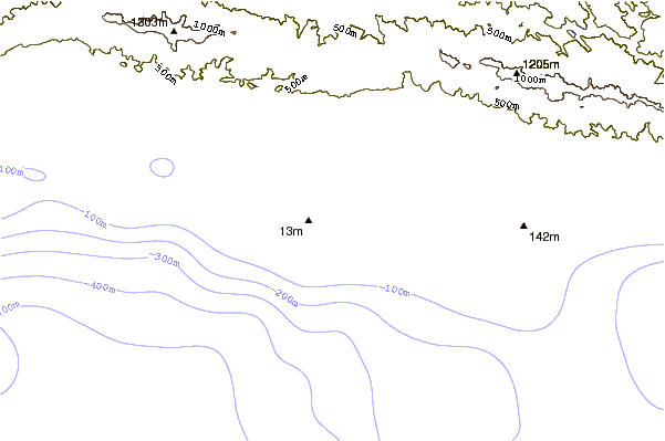 Littoral autour Pescaderos
