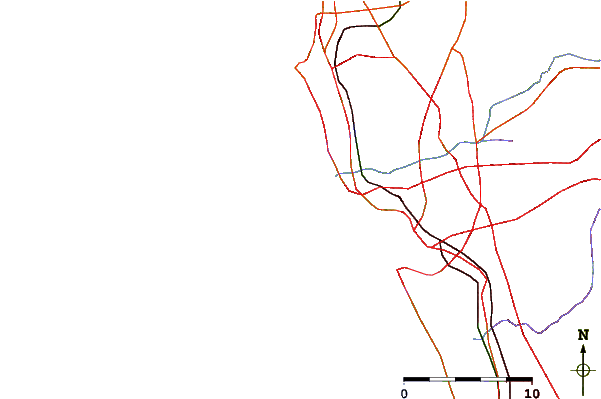 Routes et rivières à proximité Pescadero
