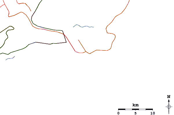 Routes et rivières à proximité Pitangueiras