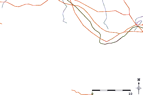 Routes et rivières à proximité Plage du Loch