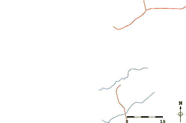 Routes et rivières à proximité Platanitos
