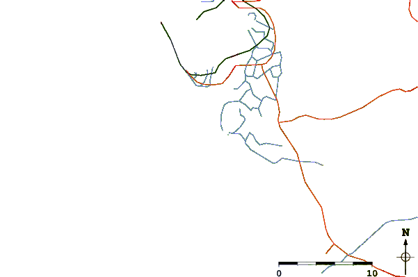 Routes et rivières à proximité Playa de Camposoto