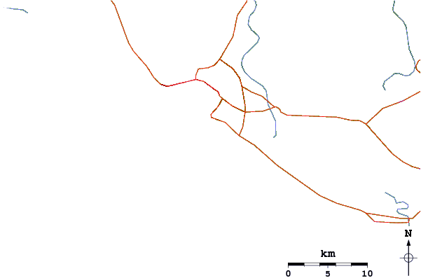 Routes et rivières à proximité Playa Princess