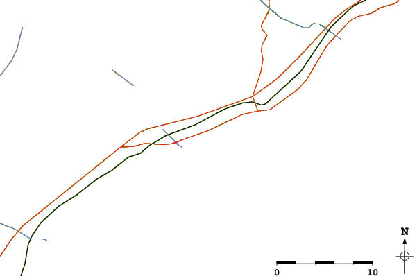 Routes et rivières à proximité Playa del Torres