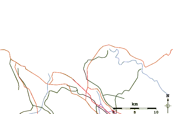 Routes et rivières à proximité Playa de Aizkorri