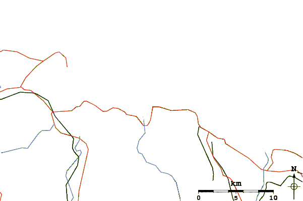 Routes et rivières à proximité Playa de Arenillas