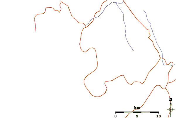 Routes et rivières à proximité Playa de Carnota