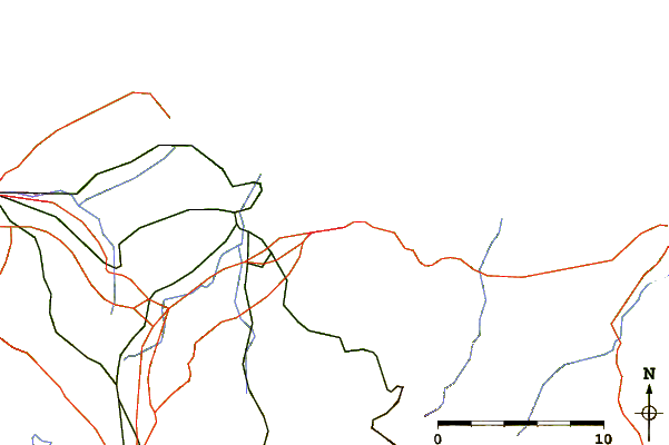 Routes et rivières à proximité Playa de Cervigon