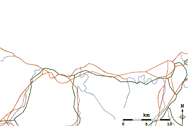 Routes et rivières à proximité Playa de Gaztetape