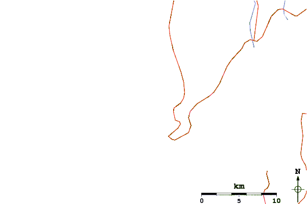 Routes et rivières à proximité Playa de Ladeira