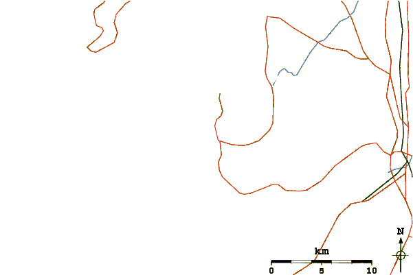 Routes et rivières à proximité Playa de Lanzada