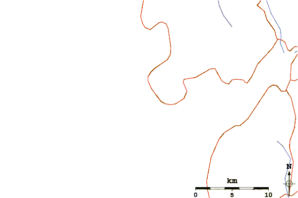 Routes et rivières à proximité Playa de Larino