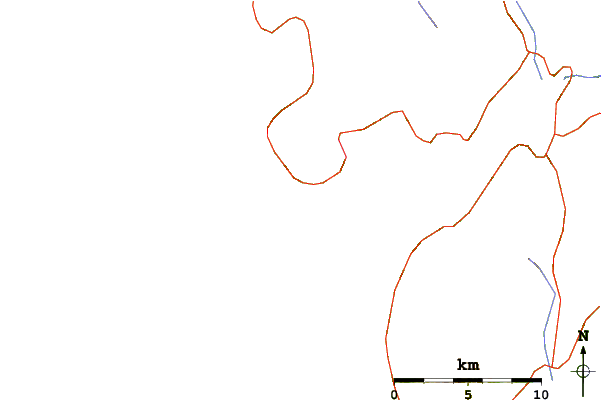 Routes et rivières à proximité Louro (Playa Area Maior)