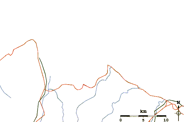 Routes et rivières à proximité Playa de Ogeia