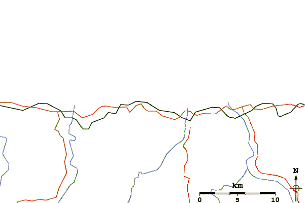 Routes et rivières à proximité Playa de Otur