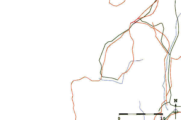 Routes et rivières à proximité Playa de Patos (El Pico)
