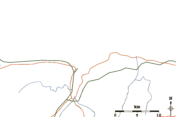 Routes et rivières à proximité Playa de Penarronda