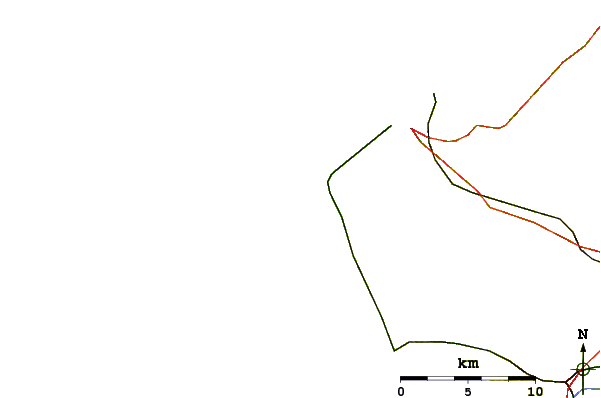 Routes et rivières à proximité Playa de Regla