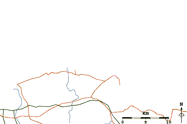 Routes et rivières à proximité Playa de Ris