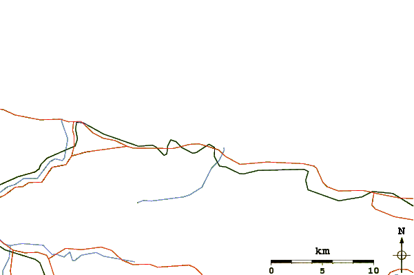 Routes et rivières à proximité Playa de San Antolin