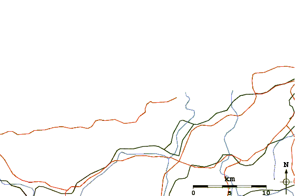 Routes et rivières à proximité Playa de Tagle