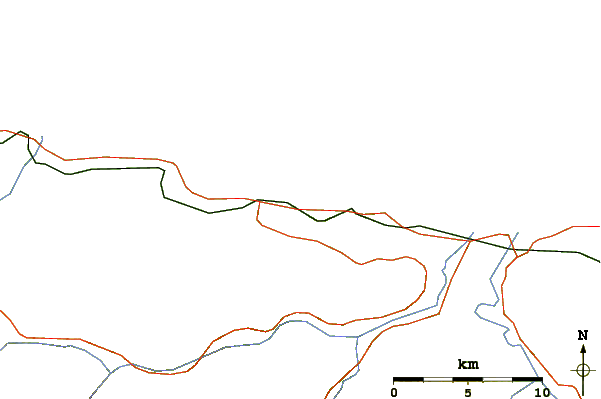 Routes et rivières à proximité Playa de Vidiago