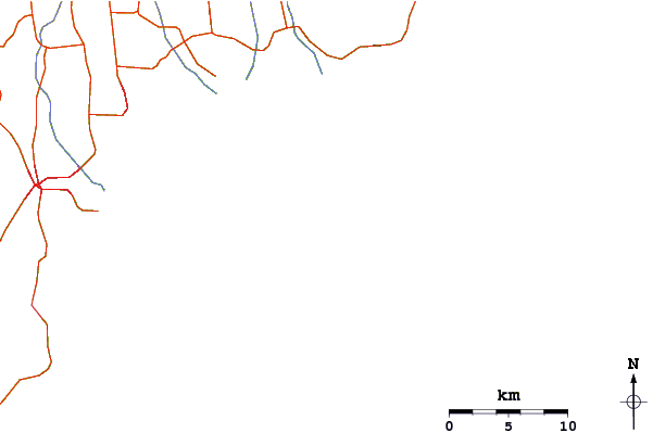 Routes et rivières à proximité Playgrounds (Nusa Lembongan)