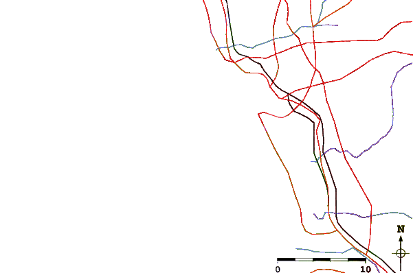 Routes et rivières à proximité Point Loma