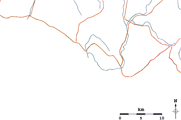 Routes et rivières à proximité Point Ronald and Princetown