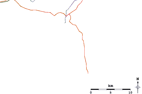 Routes et rivières à proximité Poldhu Cove