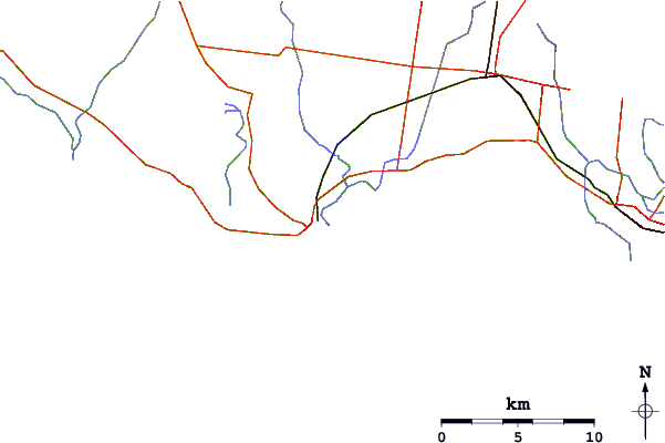 Routes et rivières à proximité Port Fairy (East Beach)