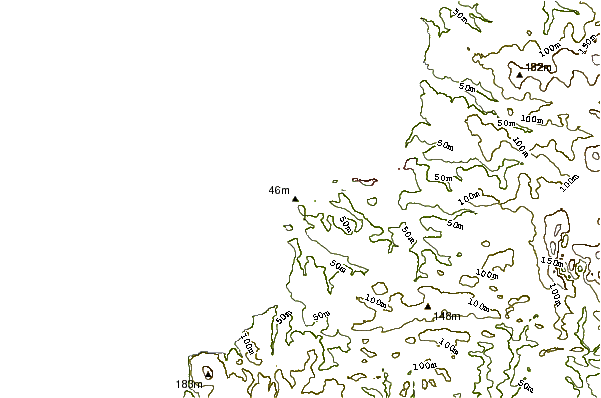 Littoral autour Porthjoke