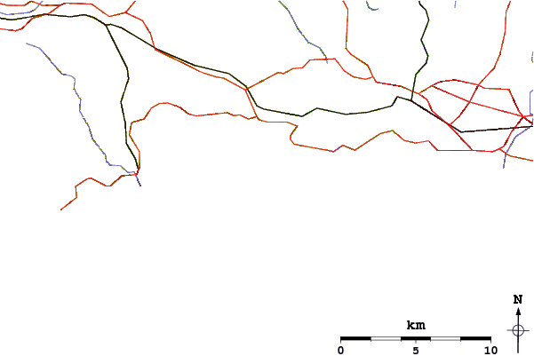 Routes et rivières à proximité Portwrinkle