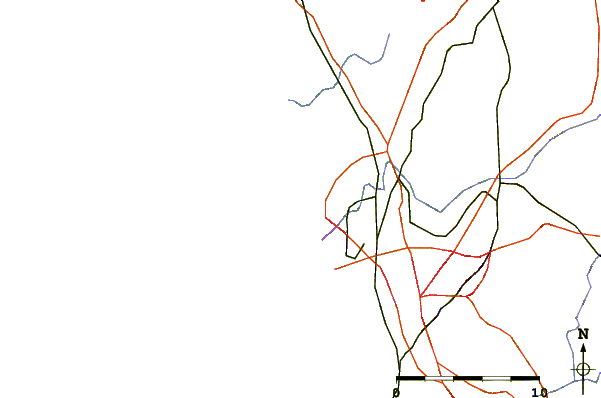 Routes et rivières à proximité Praia do Aterro