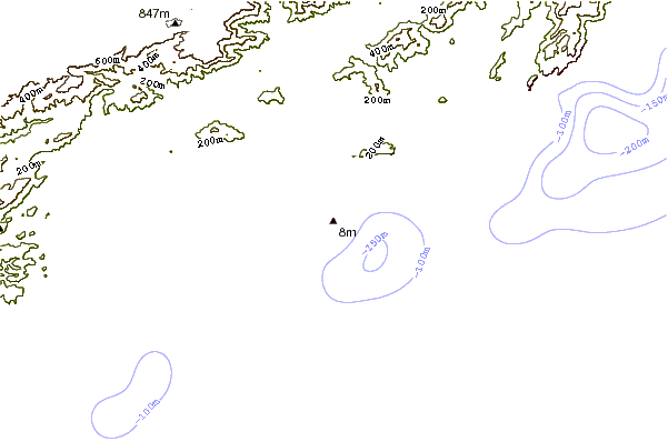 Littoral autour Praiao